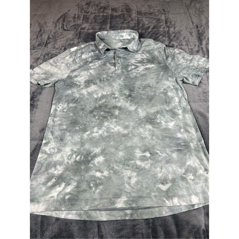 lululemon athletica Men's Marble Tie-Dye Polo